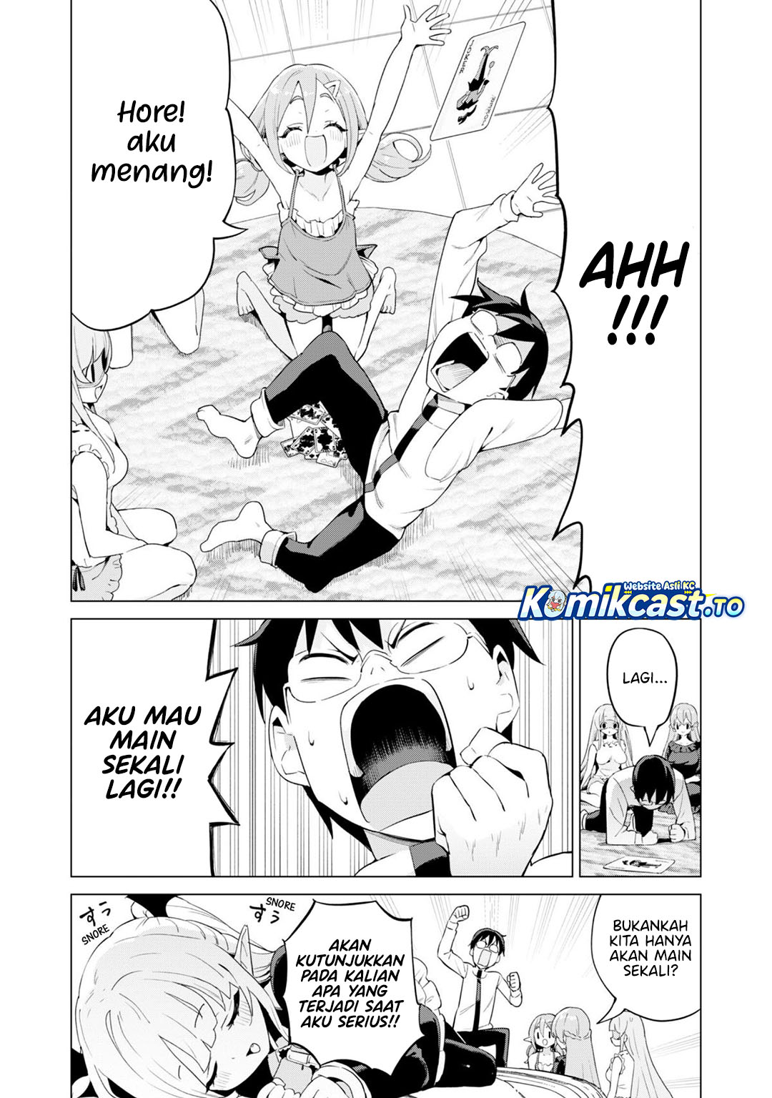 Gacha wo Mawashite Nakama wo Fuyasu Saikyou no Bishoujo Gundan wo Tsukuriagero Chapter 78 Bahasa Indonesia
